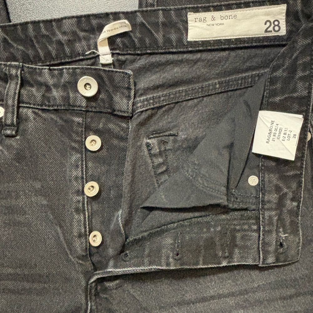 Rag & Bone Rosa mid-rise boyfriend size 28 - Picture 4 of 13